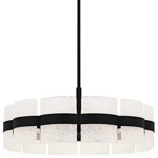 Quoizel SWE2830 Sweeney 6 Light 30"W Pendant / Converts to - Matte Black