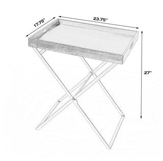 Emma Cross Legs Tray Table