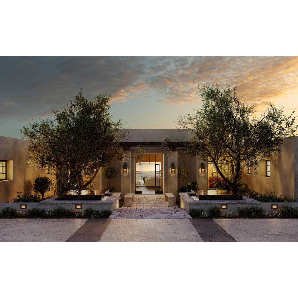 Birkdale Collection 23-1/2, 1-Light Black Dark Sky Outdoor Large Wall Lantern