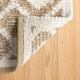 Dash & Albert Capri Soumak Handwoven Jute Rug, Natural, 3' x 5'