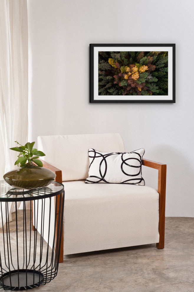 "Luscious Flora" Framed Painting Print by Karolis Janulis