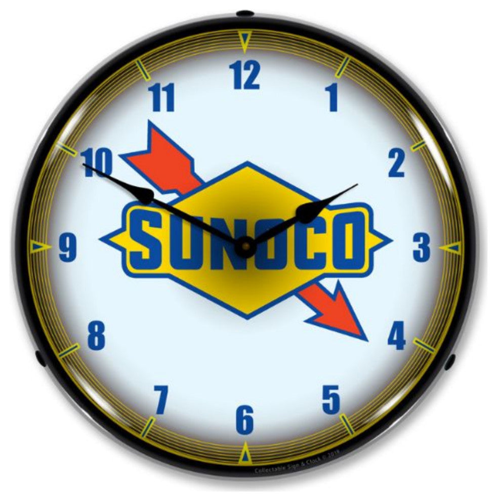1807876 Sunoco Clock
