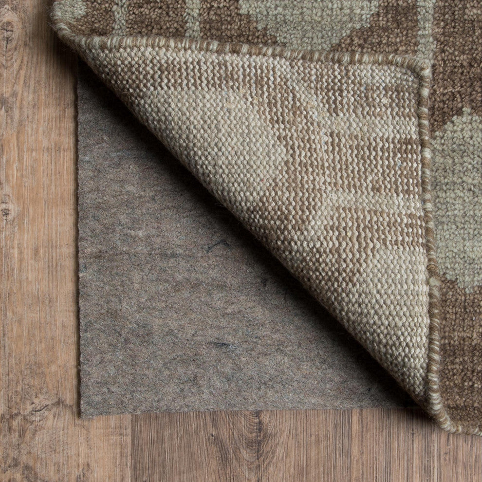 10'' x 14'' Grey Non Slip Rug Pad