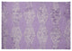Pyramid Stripe Chenille Rug, Purple, 5'x7'