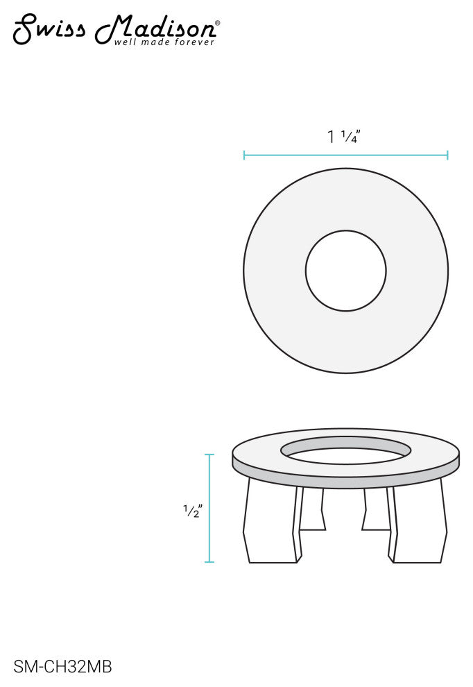 Grommet, Matte Black