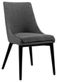 Modern Contemporary Urban Design Kitchen Room Dining Chair, Gray Gray, Fabric