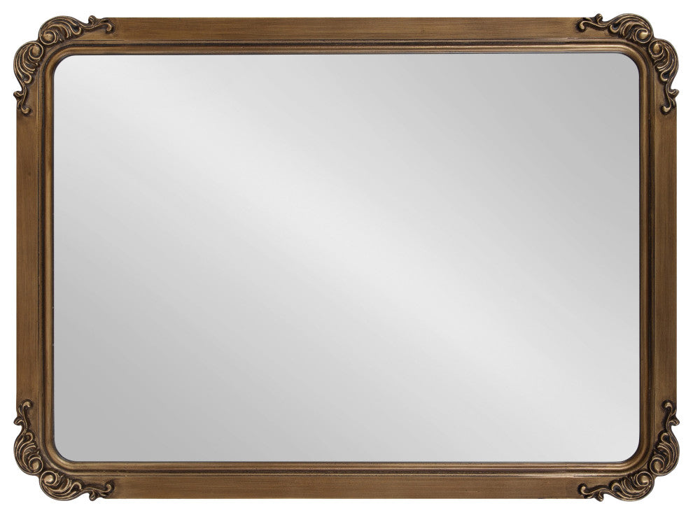 Ivette Rectangle Mirror, Gold 25x35