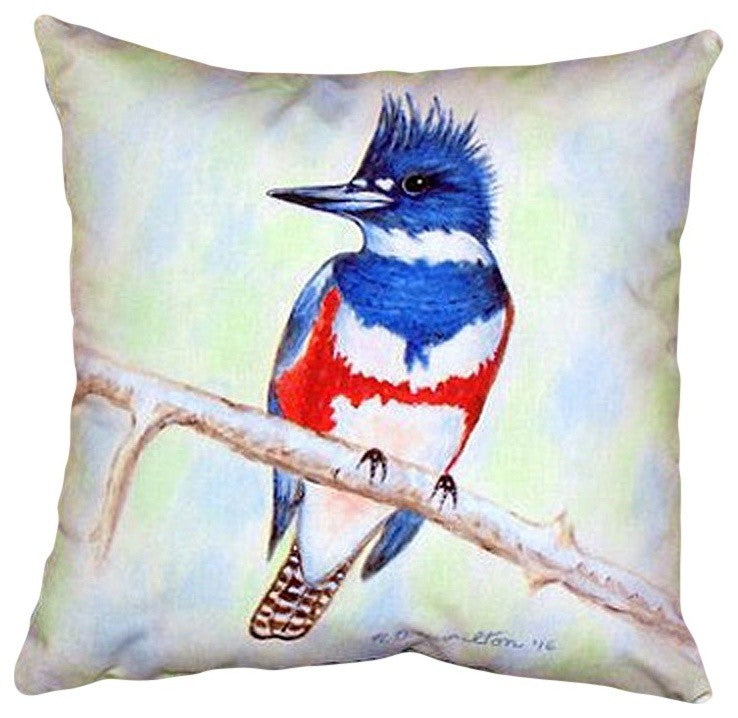 Kingfisher No Cord Pillow - Set of Two 18x18
