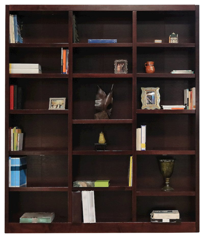 Concepts in Wood 72 x 84 Wall Storage Unit, Cherry Finish