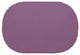 Kraftware Fishnet Purple Oval Placemats, Set of 12