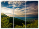 "Vitosha Mountain over Sofia Bulgaria" Wall Art, 3 Panels, 36"x28"