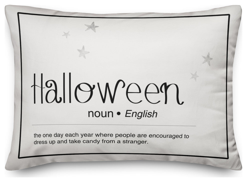Halloween Definition 20x14 Spun Poly Pillow