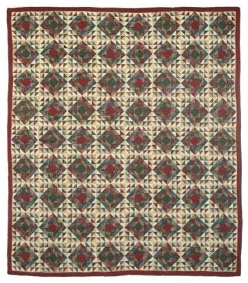 Amazingly Red Quilt Queen 85"X95"