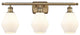 Innovations 516-3W-BB-G651-6-LED 3-Light Bath Vanity Light, Brushed Brass
