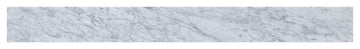40" Backsplash, Carrara White