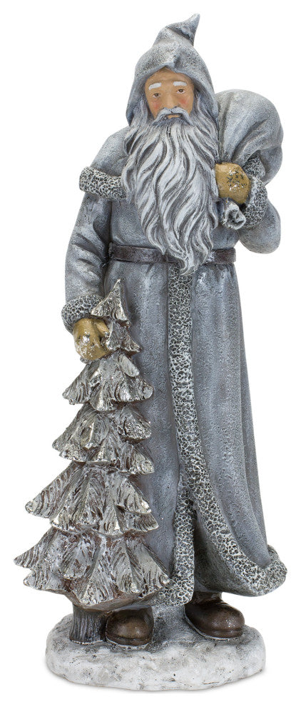 Santa Figurine, 2-Piece Set