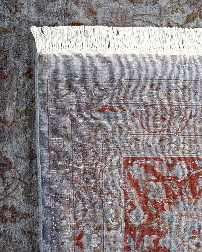 Fine Vibrance, One-of-a-Kind Hand-Knotted Area Rug Gray, 10' 1" x 14' 5"