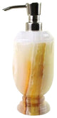 Lotion Dispenser, White Onyx