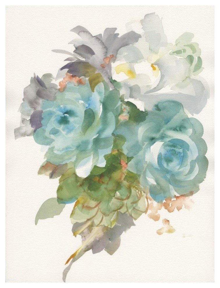 "Garden Bouquet III" Digital Paper Print by Danhui Nai, 32"x42"