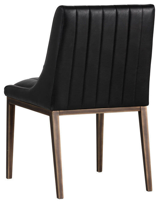 Halden Dining Chair, Vintage Black, Set of 2
