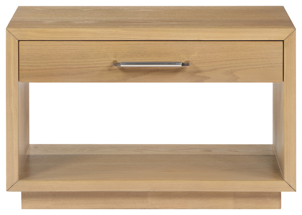 Avery Wood Veneer Night Stand, Oak