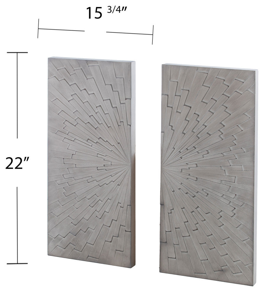 Morley Decorative Wall Panels 2-Piece Set