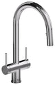 Azure Kitchen Faucet With Spray, Chrome