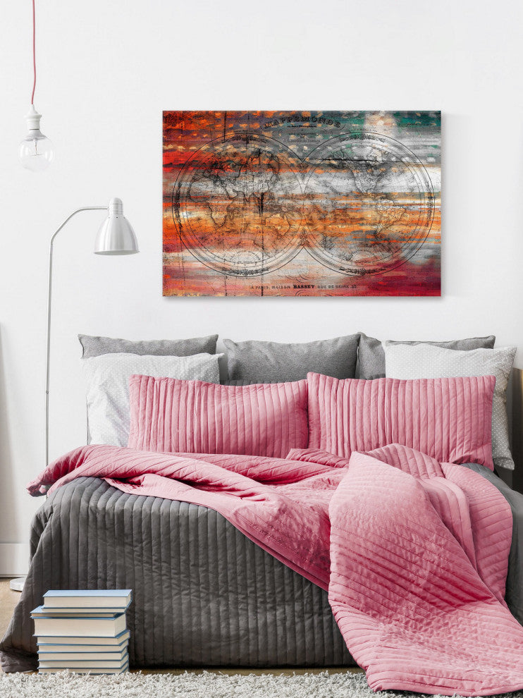 "Old World Red" Fine Art Canvas Print, 45"x30"