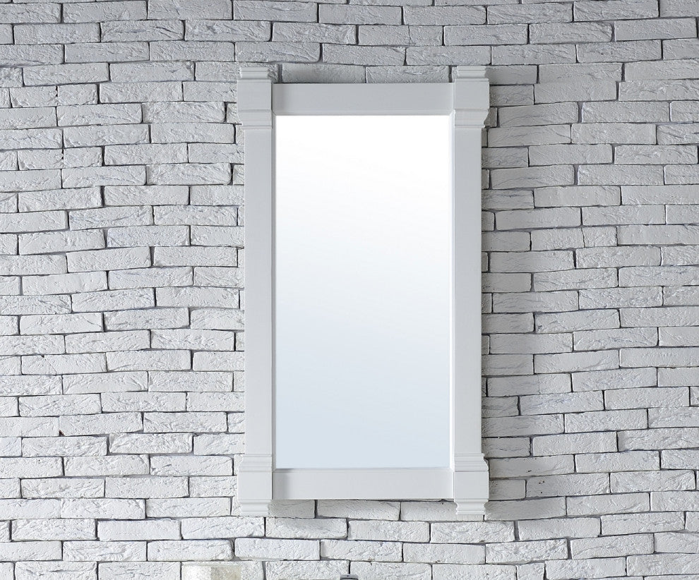 Brittany 22" Mirror, Bright White