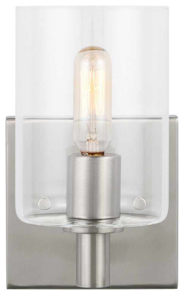 Fullton 1-Light Bath Vanity, Brushed Nickel