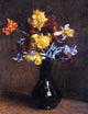 Henri Fantin-Latour Vase of Flowers, 21"x28" Wall Decal Print
