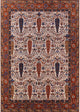 Ahgly Company Indoor Rectangle Mid-Century Modern Area Rugs, 4' x 6'