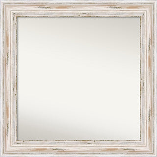 Wall Mirror Choose your Custom Size, Alexandria White Wash
