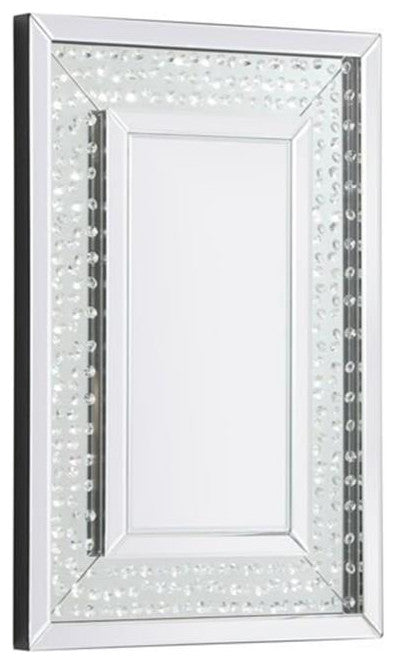 Elegant Decor Sparkle Decorative Mirror Clear