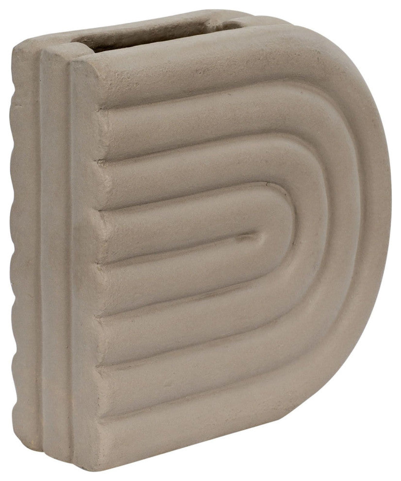 Varaluz 445VA04A Otto 6"W Ceramic Table Vase - Afternoon Tea
