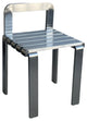 Tara Silver Metal Chair