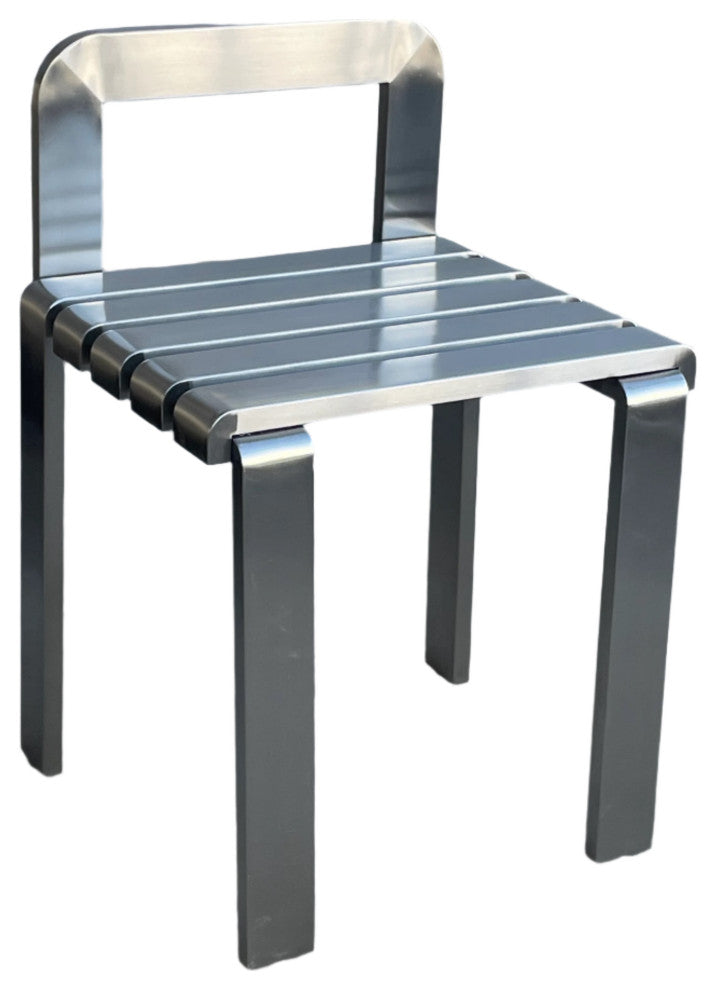 Tara Silver Metal Chair