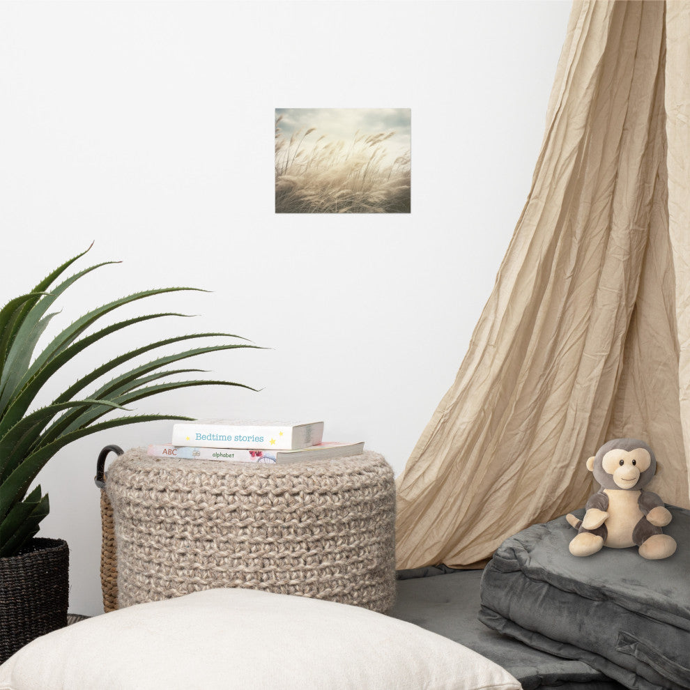 Rustic Beach Art: Coastal Serenade, 8" X 10"