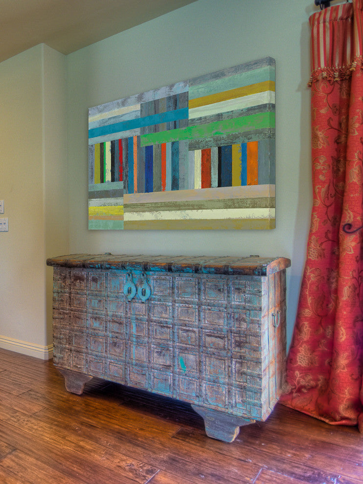 "Midnight I" Painting Print on Canvas by Julie Joy