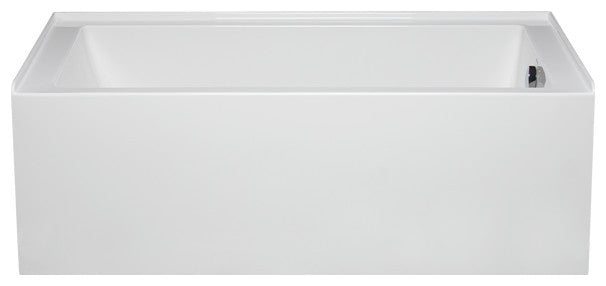 Malibu Driftwood RH Rectangle Soaking Bathtub 72x34x22 Biscuit