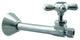 Straight Stop - 1/2" Copper Sweat X 3/8" Od Comp. In Polished Chrome