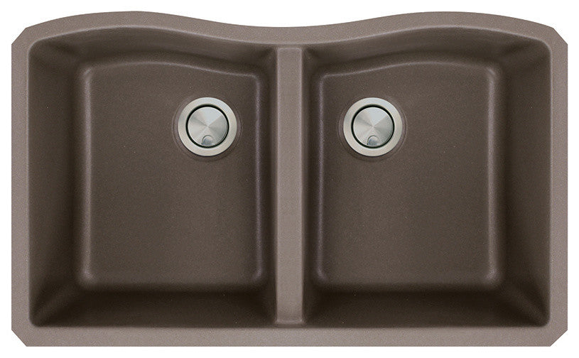 Transolid Aversa Granite 32-in Undermount Kitchen Sink
