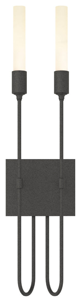Lisse 2 Light Sconce, Natural Iron Finish