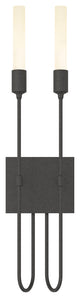 Lisse 2 Light Sconce, Natural Iron Finish