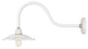 Hinkley Foundry 1-Light Outdoor Wall Mount Lantern, Gloss White