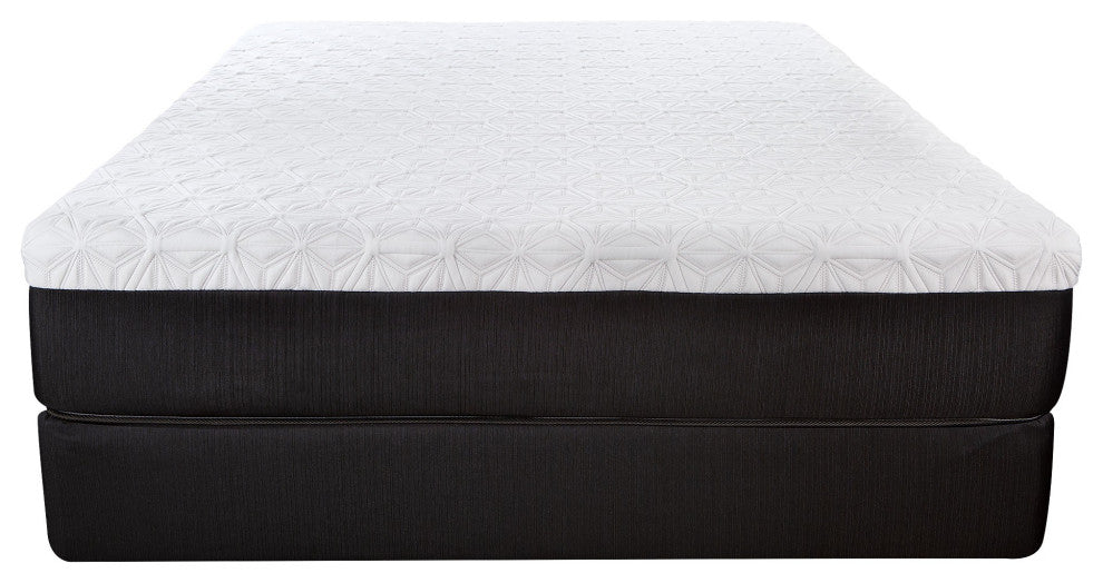 10.5" Lux Gel Infused Memory Foam And High Density Foam Mattress Twin