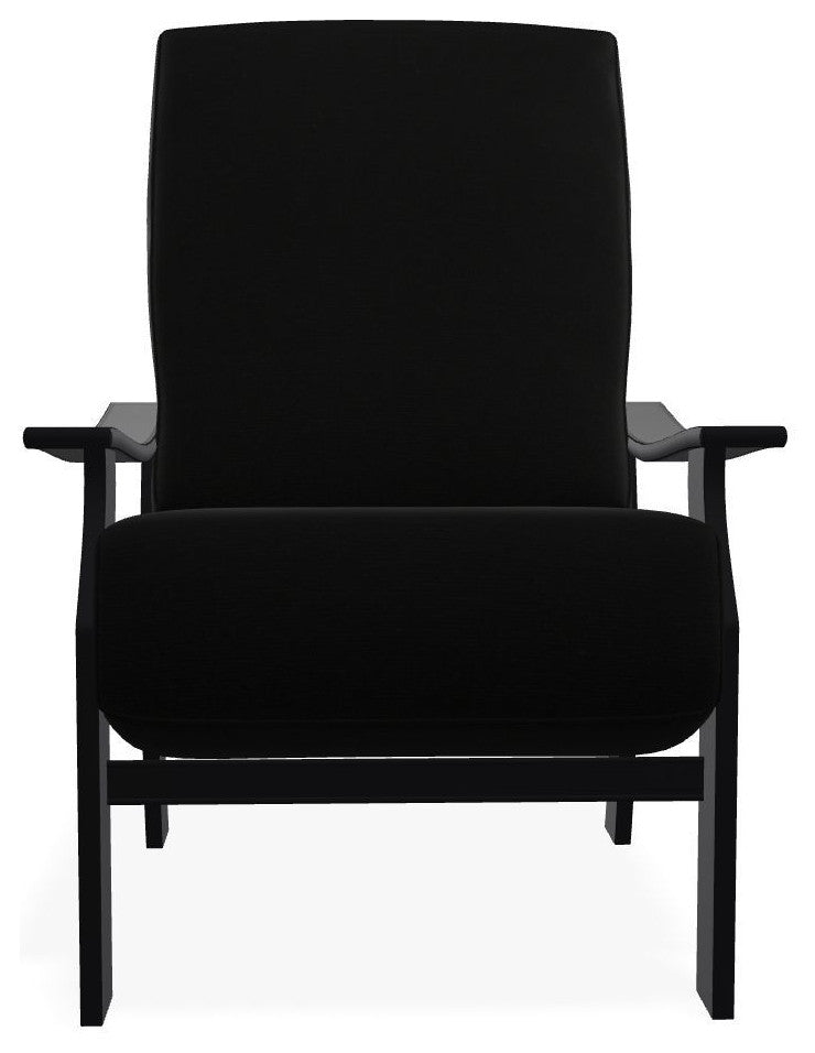 St. Catherine Deep Seat Outdoor Armchair, Black/Black