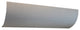 Moderne Vanity Light Cover Refresh Kit, 26"W White Textured Fabric Shade - DIY U