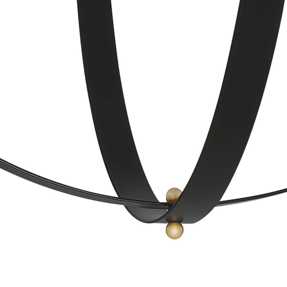 12 Light Candle Style Geometric Wagon Wheel Chandelier