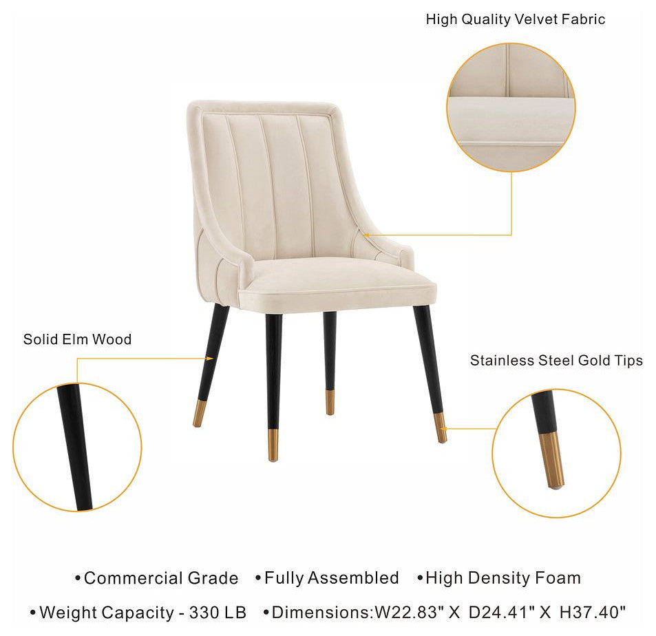 Manhattan Comfort Eda Dining Chair, Set of 2